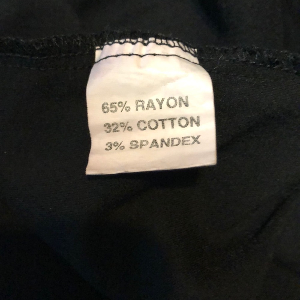 Nwot Ouges Black Fitted/Flare Dress With Scallope… - image 4